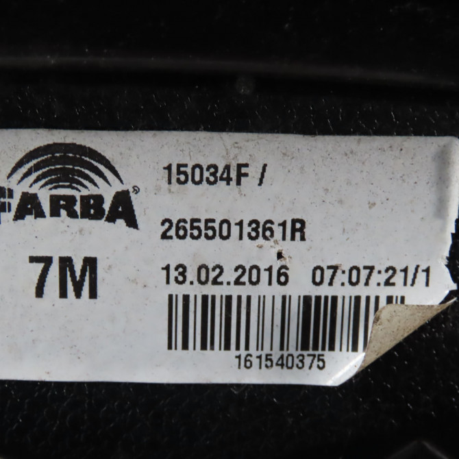 Feu arrière droit occasion  Renault TWINGO III (BCM_, BCA_) 1.0 sce 70 (bcmb) (2015) 5 portes   265501361R  2