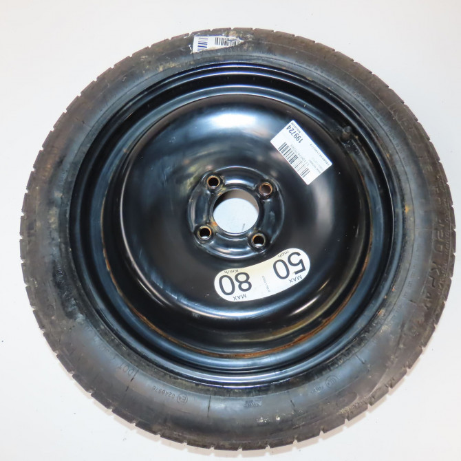 Roue de secours occasion  Renault CAPTUR I (J5_, H5_) 1.3 tce 150 (j5nk, j5js) (2018)   125/70R16  1