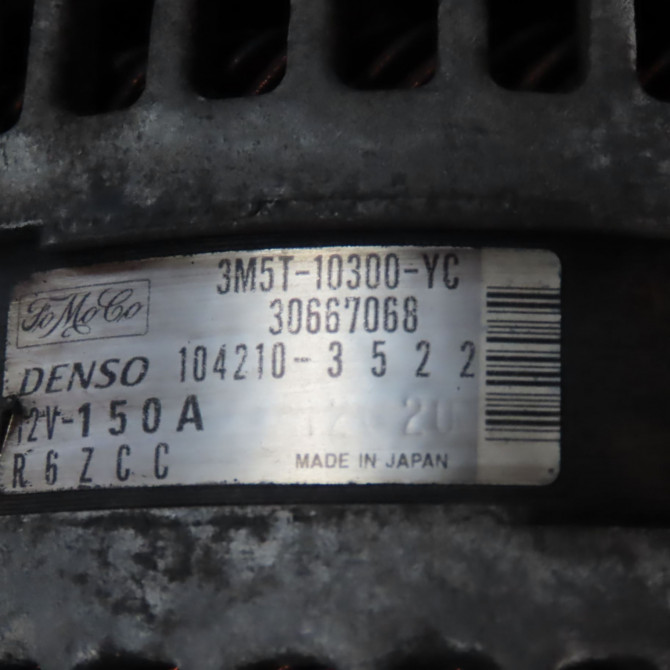 Alternateur occasion  Mazda 3 (BK) 1.6 mz-cd (2006-2009)   Y60118300B  2