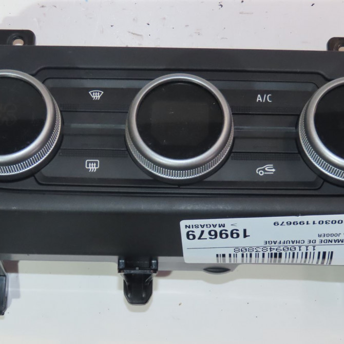 Commande de chauffage occasion  Dacia JOGGER 1.0 tce 100 eco-g (rkmt) (2022)   275006270R  1