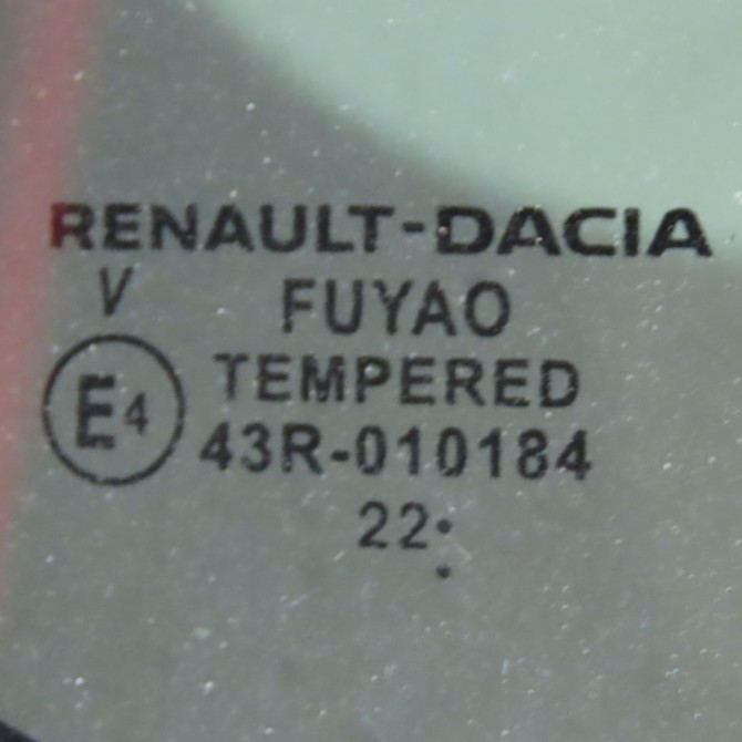 Glace ar custode g occasion  Dacia JOGGER 1.0 tce 100 eco-g (rkmt) (2022)   833079816R  2
