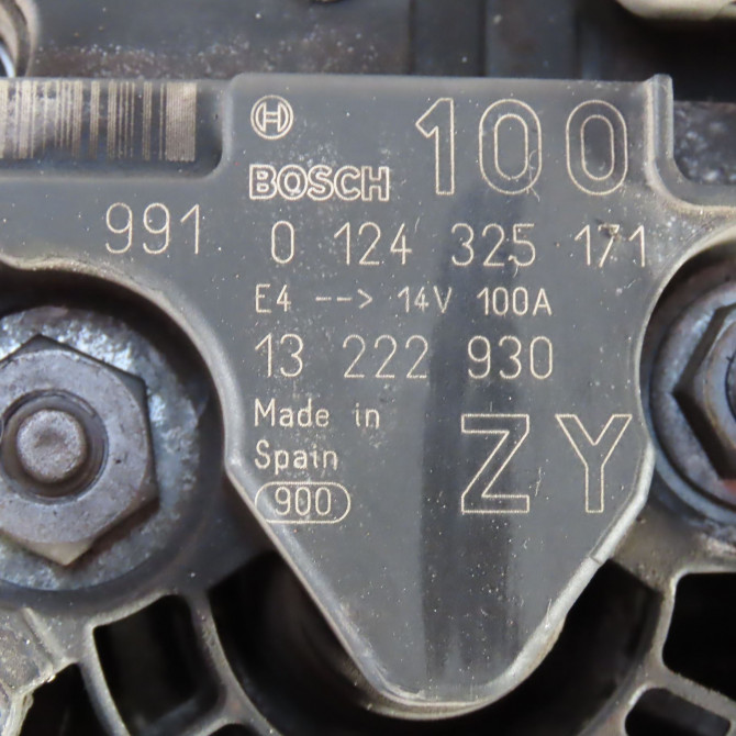 Alternateur occasion  Opel CORSA D (S07) 1.2 (l08, l68) (2006-2014) 5 portes   13222930  2