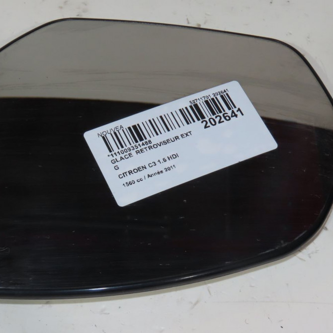 Glace  retroviseur exterieur gauche occasion  Citroën C3 PICASSO (SH_) 1.6 hdi 110 (2010)   8151JV  1
