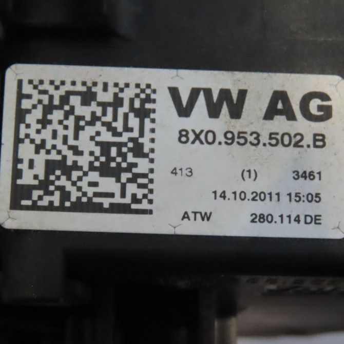 Bloc commodos occasion  Audi A1 (8X1, 8XK) 1.6 tdi (2011-2015) 3 portes   8X0953502B  4