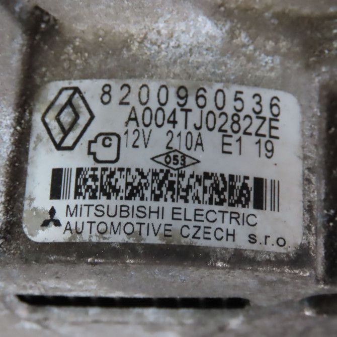 Alternateur occasion  Renault LAGUNA III (BT0/1) 2.0 dci (bt07, bt0j, bt14, bt1a, bt1s) (2007-2015) 5 portes   8200960536  2