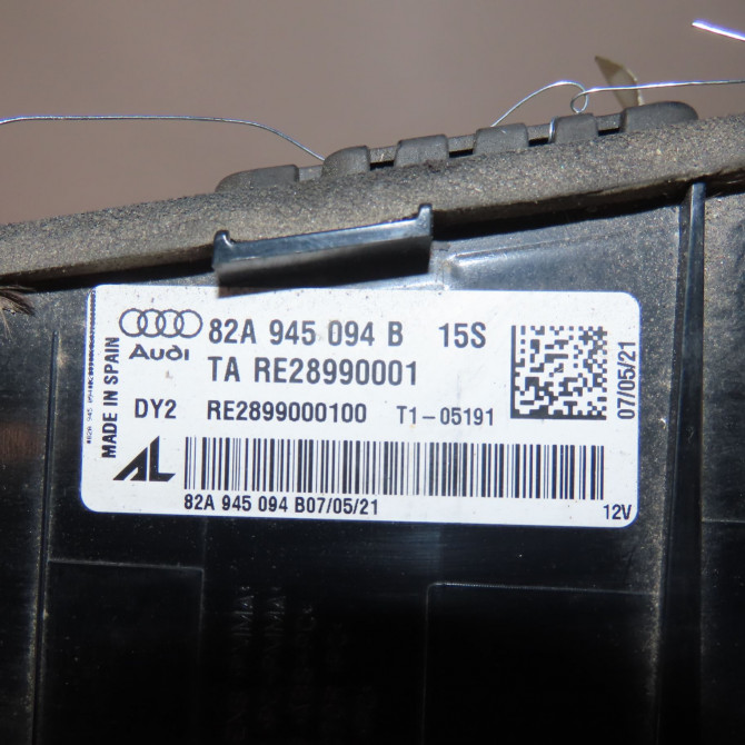 Feu arrière intérieur droit occasion  Audi A1 Sportback (GBA) 30 tfsi (2018)   82A945094B  2