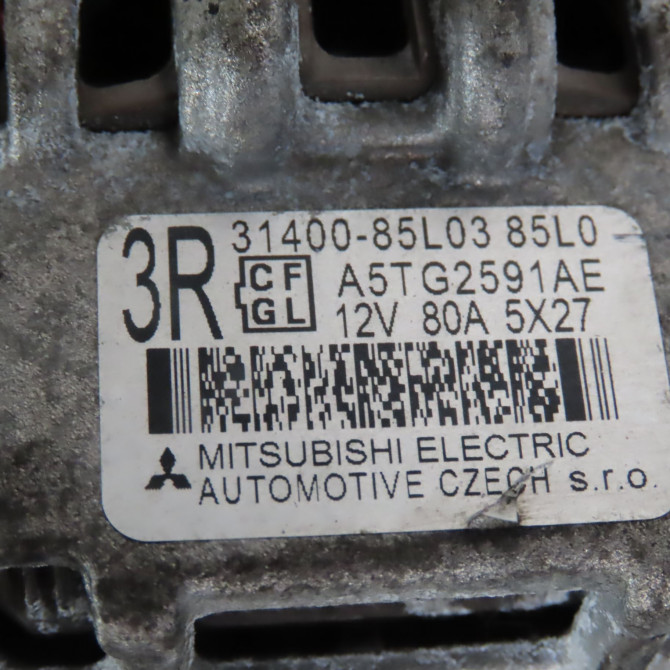 Alternateur occasion  Suzuki SWIFT IV (FZ, NZ) 1.2 (azh 412) (2010)   3140085L03  2