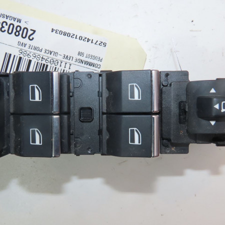 Commande lève-glace porte avant gauche occasion  Peugeot 508 SW II (FC_, FJ_, F4_) 1.5 bluehdi 130 (2018)   98225958ZD 