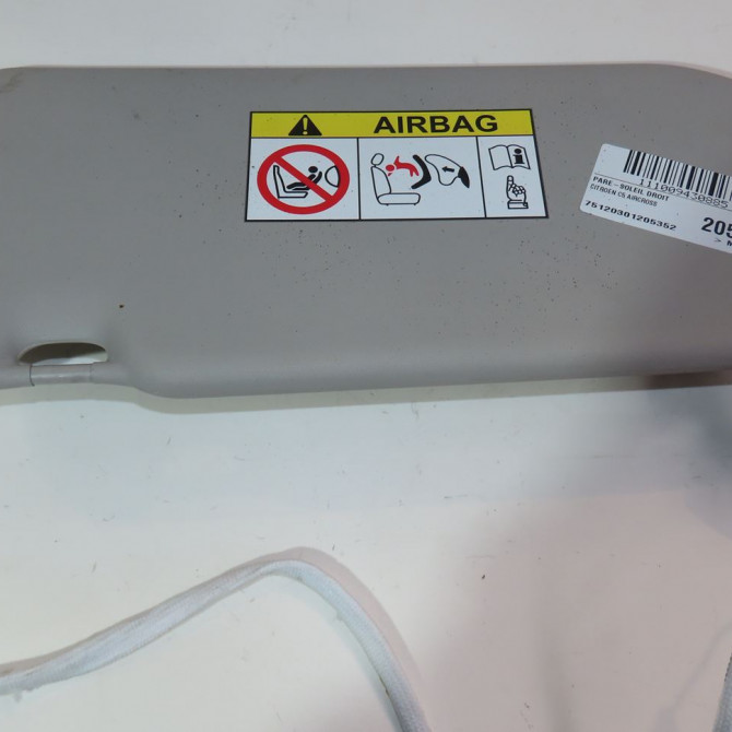 Pare-soleil droit occasion  Citroën C5 AIRCROSS (A_) 1.6 hybrid 225 (a45gfr) (2020)   98284441BJ  2