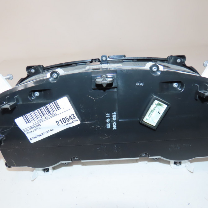 Bloc compteurs occasion  Citroën JUMPY Camionnette (V_) 2.0 bluehdi 120 (2016)   9822470680  3