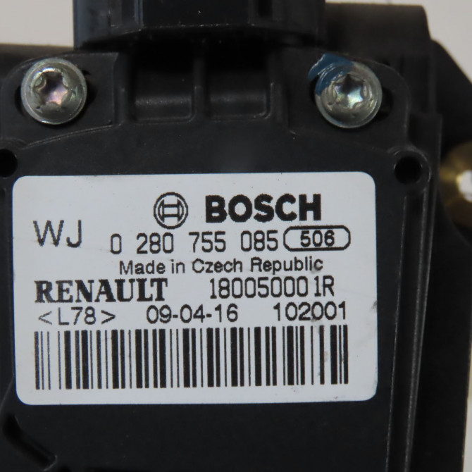Pedale accelerateur occasion  Renault LAGUNA III (BT0/1) 1.5 dci (bt00, bt0a, bt0t, bt1j) (2007-2015) 5 portes   180050001R  2