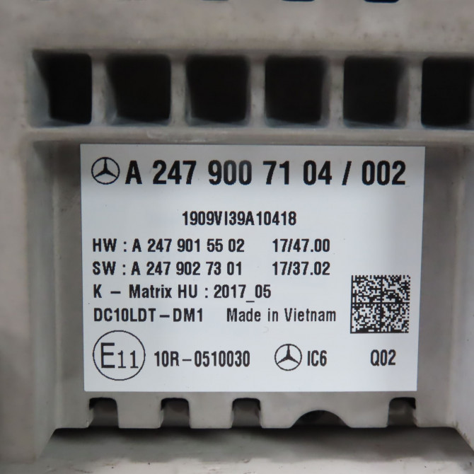 Afficheur digital occasion  Mercedes-benz CLA Shooting Brake (X118) Cla 220 d (118.614) (2019)   2479007104  2