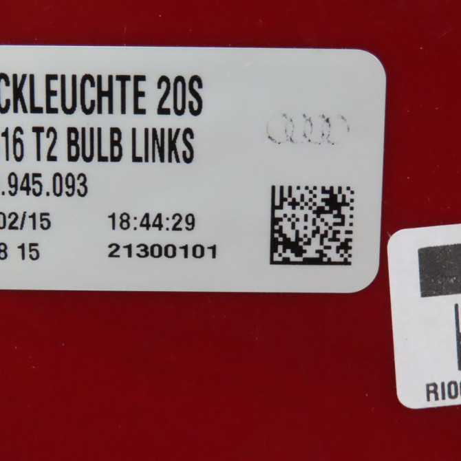 Feu arrière gauche occasion  Audi Q3 (8UB, 8UG) 2.0 tdi quattro (2011-2018)   8U0945093  3