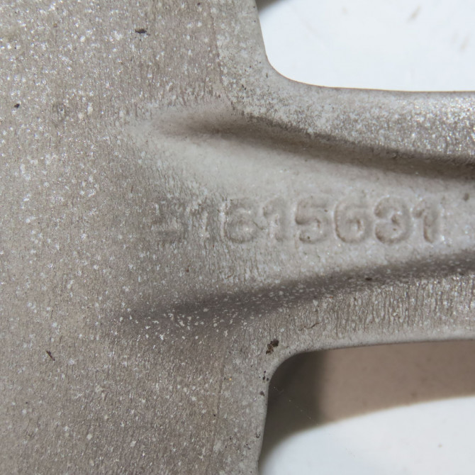 Jante aluminium occasion  Fiat 500 (312_) 1.3 d multijet (312axb1a) (2007) 3 portes   51815631  3