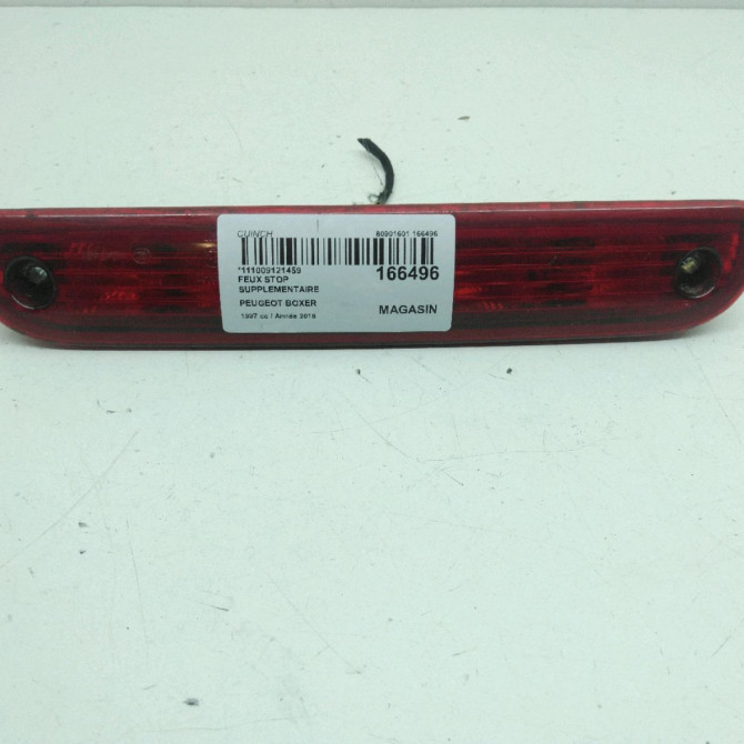 Feux stop supplementaire occasion  Peugeot BOXER Camionnette 2.0 bluehdi 110 (2015-2019)   6351Z4  1