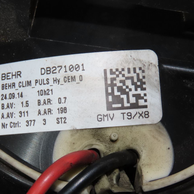 Moteur ventilateur chauffage occasion  Peugeot 308 II (LB_, LP_, LW_, LH_, L3_) 1.6 hdi (2013-2021)   1610497180  2