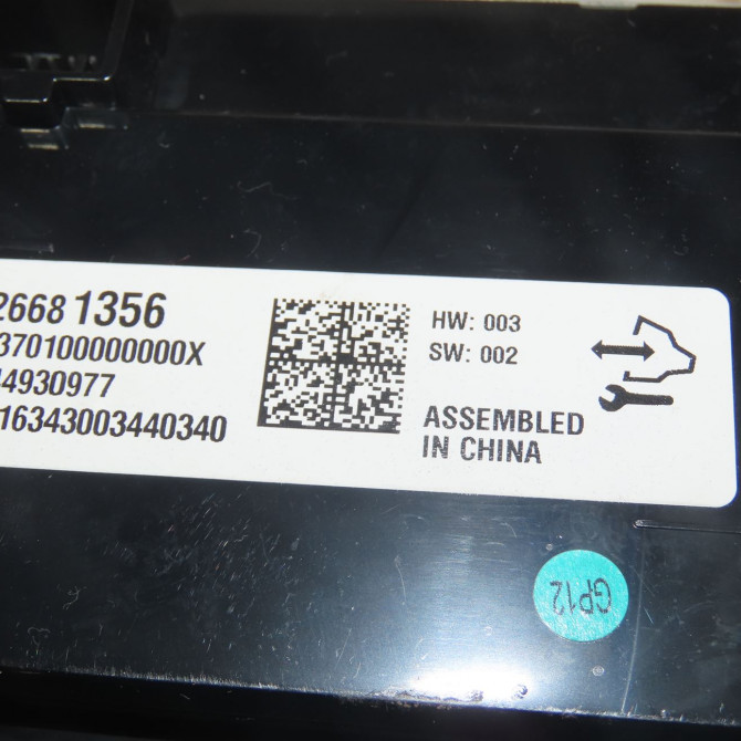 Afficheur digital occasion  Opel INSIGNIA A (G09) 1.6 cdti (68) (2015-2017)   26681356   2