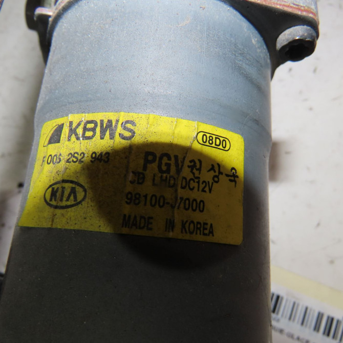 Moteur essuie-glace avant occasion  Kia CEED (CD) 1.0 t-gdi (2018)   98110F2000  2