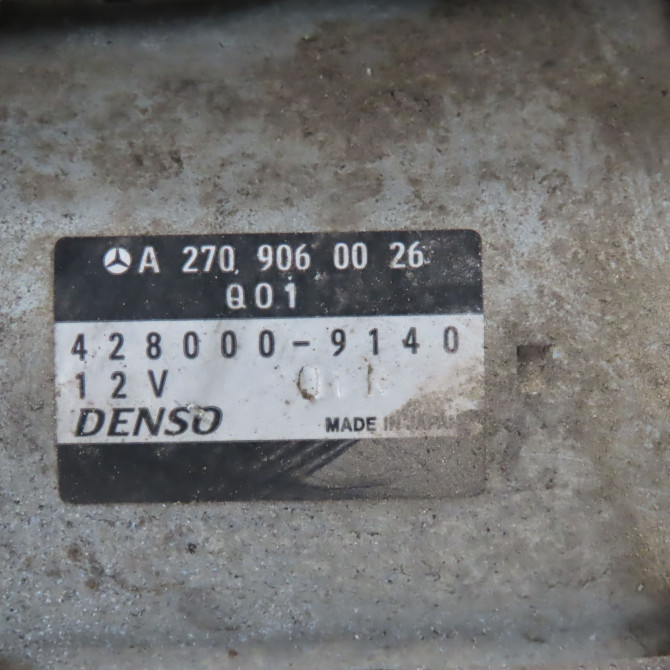 Démarreur occasion  Mercedes-benz CLASSE GLA (X156) Gla 220 cdi / d 4-matic (156.905) (2013)   A2709060026  2