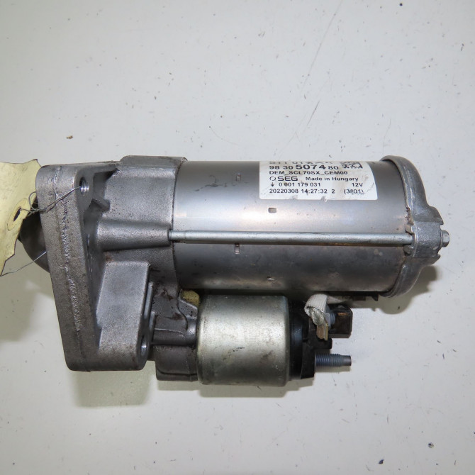 Démarreur occasion  Opel ASTRA L 1.2 (fphnsl, fphnsr) (2021)   9830507480  1