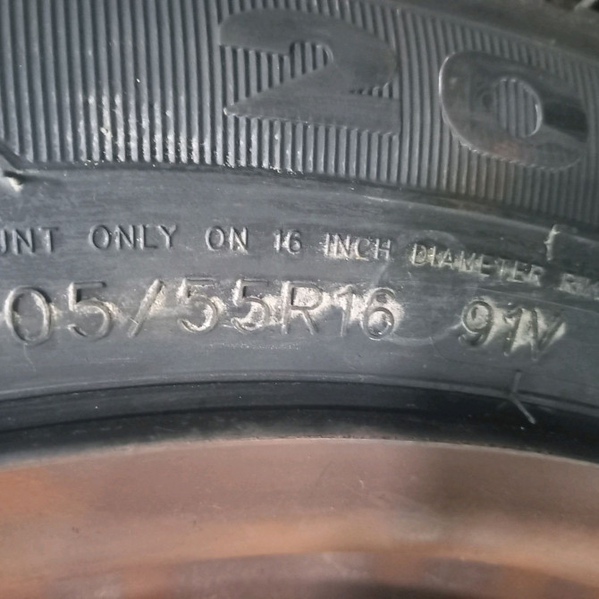 Roue de secours occasion  Renault SCÉNIC II (JM0/1_) 1.5 dci (jm1e, jm16) (2005-2008) 5 portes   205/55R16  2