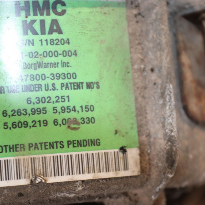 Pont arriere occasion  Hyundai SANTA FÉ II (CM) 2.2 crdi gls 4x4 (2006-2009)   4780039300  2