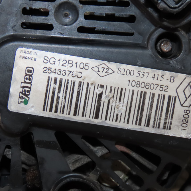 Alternateur occasion  Renault CLIO II (BB_, CB_) 1.5 dci (b/cb07) (2001-2009) 3 portes   8200537415  2