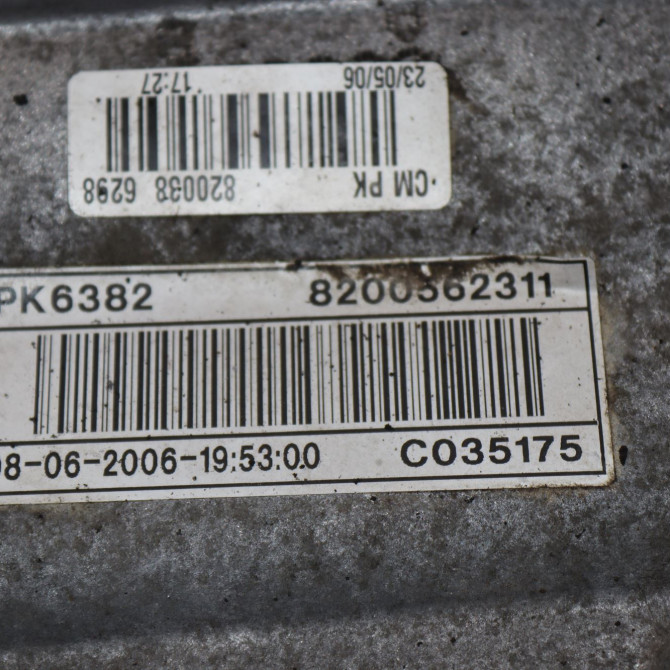 Boîte à vitesse mecanique occasion  Renault LAGUNA II (BG0/1_) 1.9 dci (bg1a, bg1w, bg0g) (2005-2007)   PK6382  2