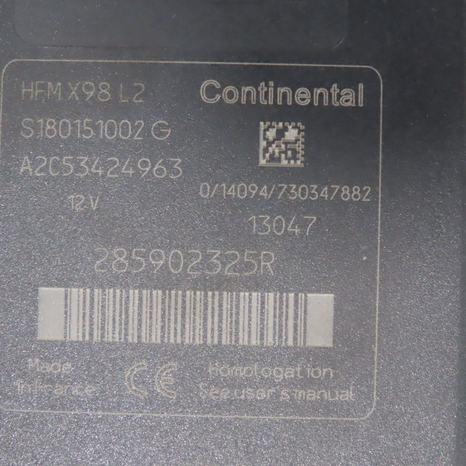 Lecteur de carte occasion  Renault CLIO IV (BH_) 1.5 dci 90 (2012) 5 portes   285901934R  2