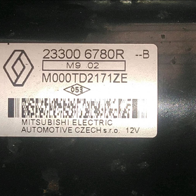 Démarreur occasion  Dacia SANDERO II 1.0 sce 75 (b8jc, b8jd) (2016)   233006780R  2