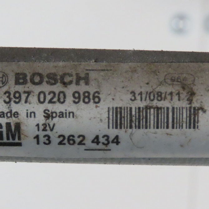 Moteur essuie-glace avant occasion  Opel ASTRA J (P10) 1.3 cdti (68) (2009-2015) 5 portes   13262434  2