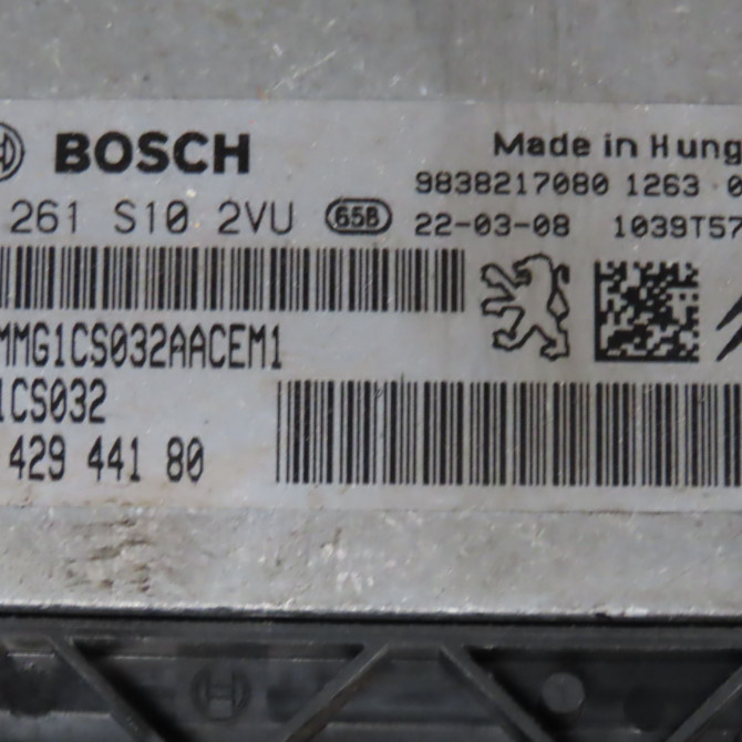 Calculateur moteur occasion  Peugeot 208 II (UB_, UP_, UW_, UJ_) 1.2 puretech 100 (2019) 5 portes   9842944180  2