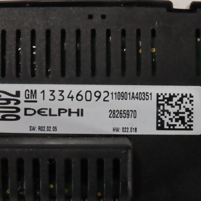 Commande de chauffage occasion  Opel ASTRA J (P10) 1.3 cdti (68) (2009-2015) 5 portes   13435154  2