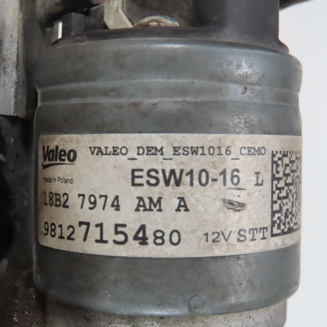 Démarreur occasion  Peugeot 208 II (UB_, UP_, UW_, UJ_) 1.2 puretech 100 (2019) 5 portes   9812715480  2