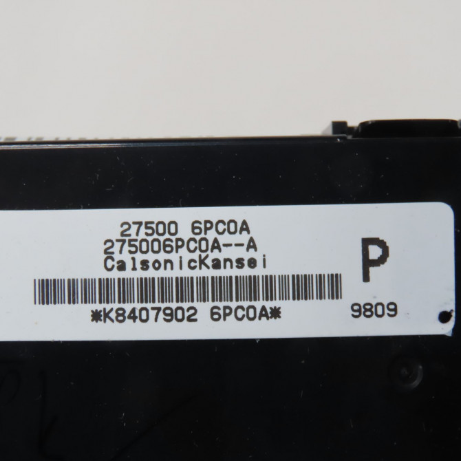 Commande de chauffage occasion  Nissan JUKE (F16_) Dig-t 117 (2019)   275006PC0A  2