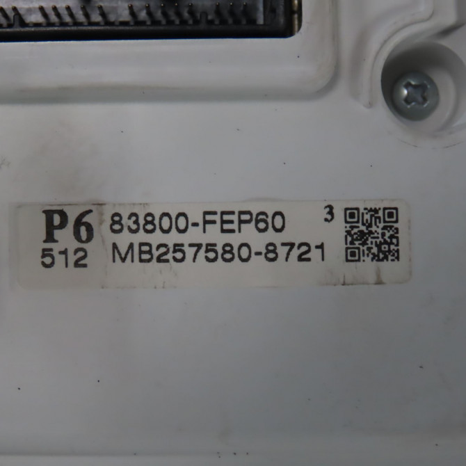 Bloc compteurs occasion  Toyota COROLLA 3/5 portes (_E21_) 1.8 hybrid (zwe211) (2018) 5 portes   83800FEP60  2