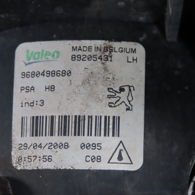 Phare antibrouillard avant gauche occasion  Peugeot 308 SW I (4E_, 4H_) 1.6 hdi (2009-2014)   6208F0  2