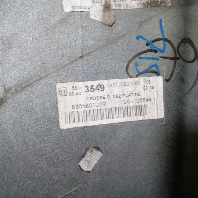 Crosse ard occasion  Renault TRAFIC III Autobus/Autocar (JG_) 1.6 dci 125 (jgmh) (2015)   850160220R  2