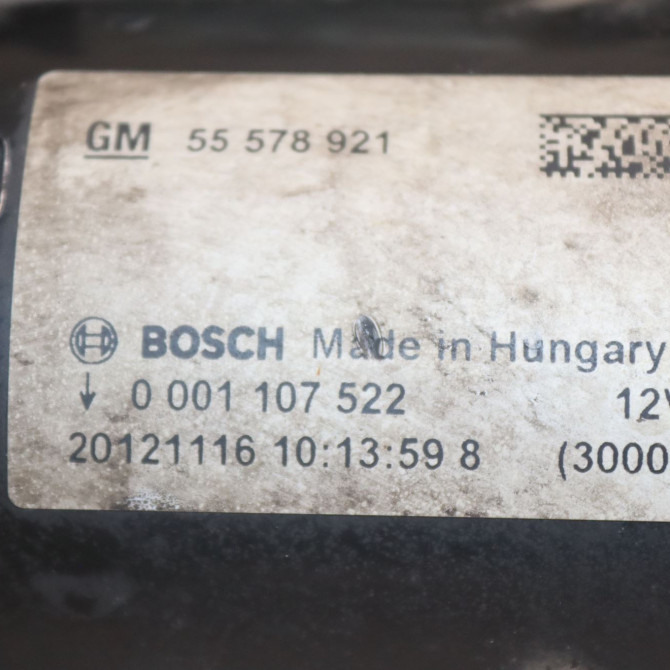 Démarreur occasion  Opel CORSA D (S07) 1.4 (l08, l68) (2006-2014) 3 portes   95524894  2