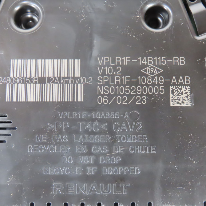 Bloc compteurs occasion  Dacia SANDERO III 1.0 tce 100 eco-g (2021)   248096153R  2