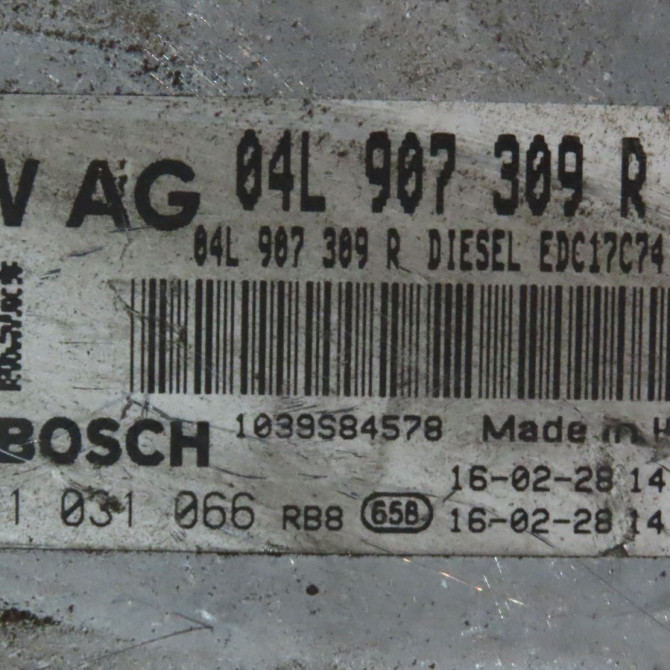 Calculateur moteur occasion  Volkswagen vw PASSAT B8 Variant (3G5, CB5) 2.0 tdi (2014)   04L907309R  4
