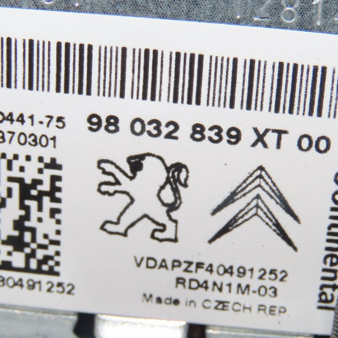 Autoradio occasion  Citroën C3 II (SC_) 1.4 hdi 70 (sc8hzc, sc8hr0, sc8hp4) (2009) 5 portes   98032839XT  3