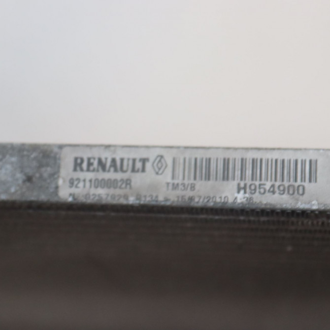 Condenseur clim occasion  Renault LAGUNA III (BT0/1) 1.5 dci (bt00, bt0a, bt0t, bt1j) (2007-2015) 5 portes   921100002R  2