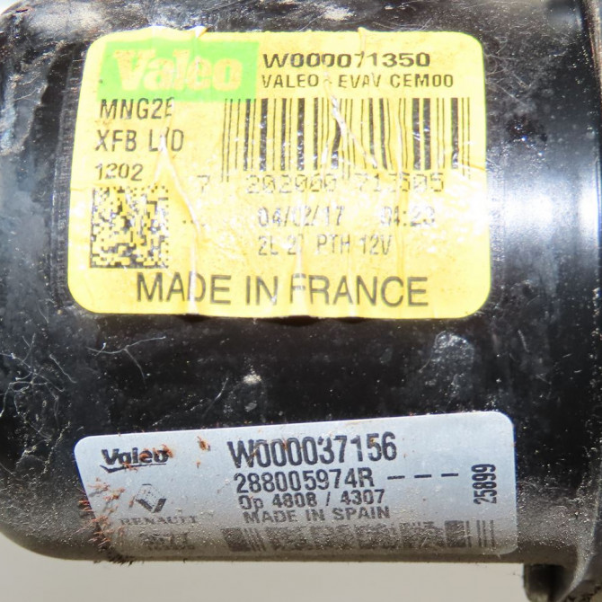 Moteur essuie-glace avant occasion  Renault MEGANE IV 3/5 portes (B9A/M/N_) 1.5 dci 90 (b9a1) (2015)   288100819R  2