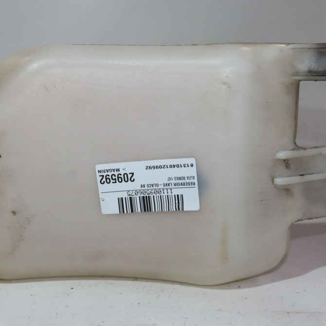 Reservoir lave-glace avant occasion  Alfa romeo 147 (937_) 1.9 jtd (937.axd1a, 937.bxd1a) (2001-2010)   60691571  1