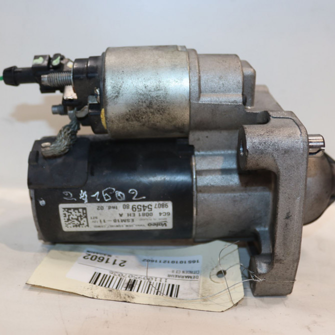 Démarreur occasion  Citroën C3 II (SC_) 1.2 vti 82 (2012-2016) 5 portes   9807545980  3