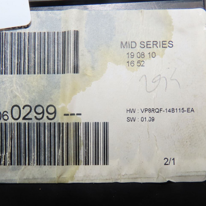 Bloc compteurs occasion  Renault CLIO II (BB_, CB_) 1.5 dci (b/cb08) (2001-2005) 5 portes   8201060299  2