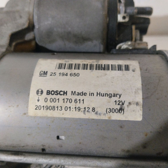 Démarreur occasion  Opel CORSA E (X15) 1.4 turbo (08, 68) (2014-2019)   25194650  2