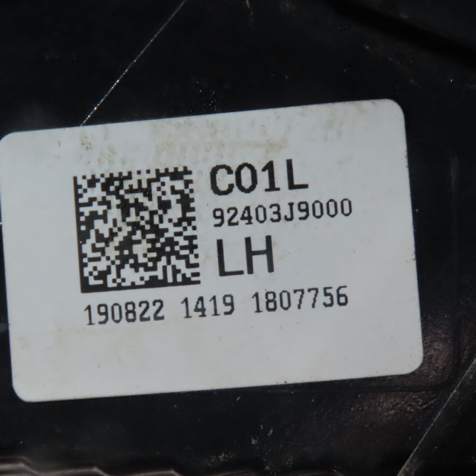 Feu arrière interieur gauche occasion  Hyundai KONA (OS, OSE, OSI) 1.6 crdi e-vgt (2018)   92403J9000  3