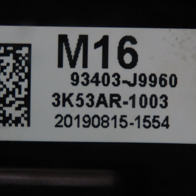 Bloc commodos occasion  Hyundai KONA (OS, OSE, OSI) 1.6 crdi e-vgt (2018)   93403J9960  3